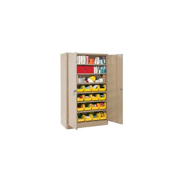 Global Industrial Locking Storage Cabinet, 48 in W, 78 in H, 24 in D 500441 - main